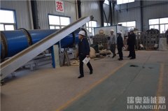 瑞奧木薯渣烘干機能力出眾，為企業打開“財富大門”